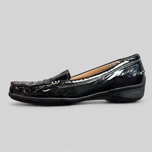 Black Patent Leather Loafers